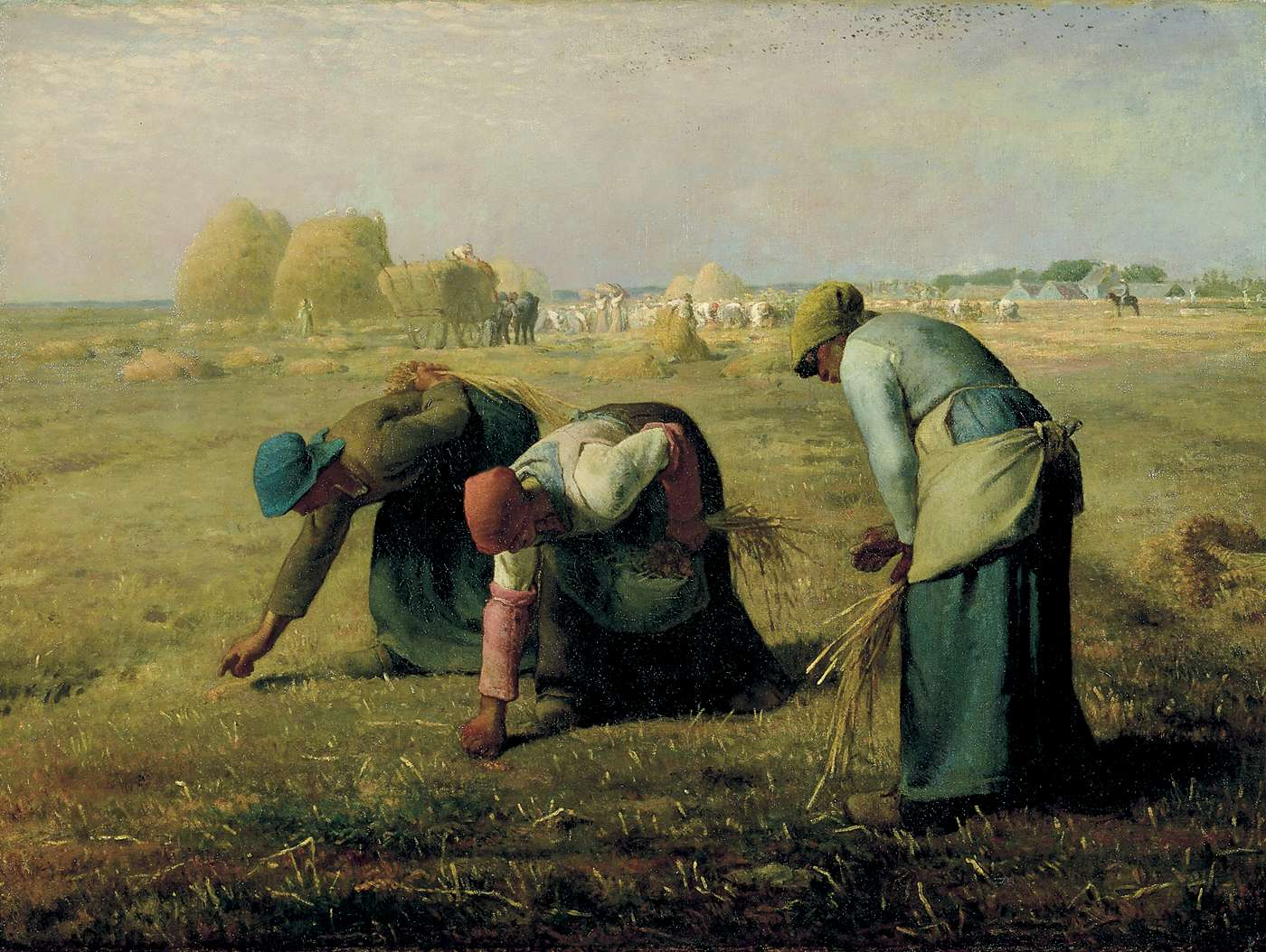 Millet. Las espigadoras - 1857